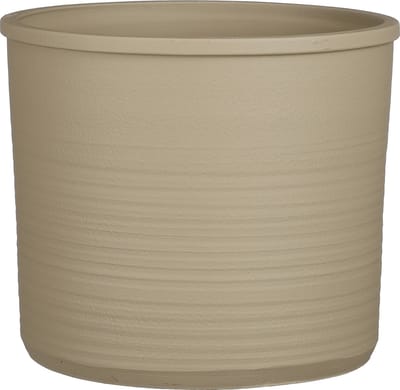 Mica Decorations Momo Bloempot - H25 x Ø28 cm - Taupe