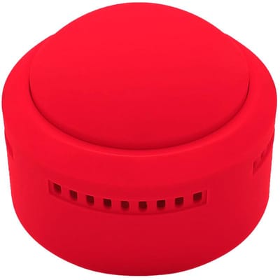 Bouton sonore, buzzer musical avec bouton parlant léger enregistrable pour cadeaux promotionnels rouge rose