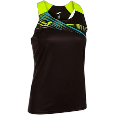 Joma Elite X Mouwloos T-shirt Zwart XL Vrouw