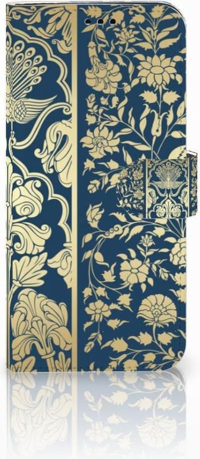 Samsung Galaxy S9 Plus Hoesje Beige Flowers