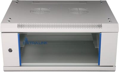 4U Muurbehuizing voor Netwerkapparatuur 600x450mm Grijs