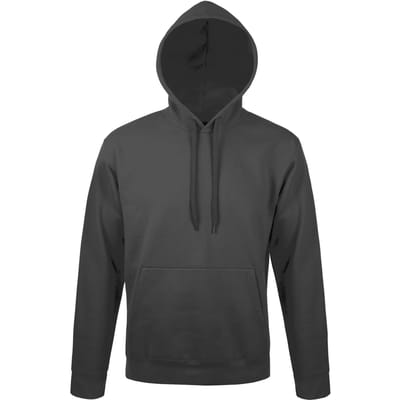 SOLS Snake Unisex Hooded Sweatshirt / Hoodie (Donkergrijs)