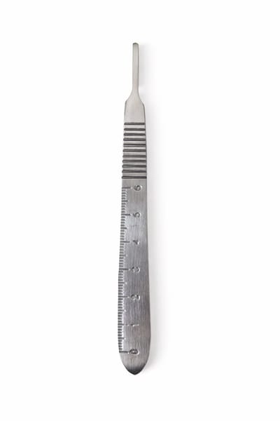 Belux Surgical Instruments / Scalpelhandvat Nr. 3 – RVS – Chirurgisch Handvat – Herbruikbaar & Autoclaveerbaar