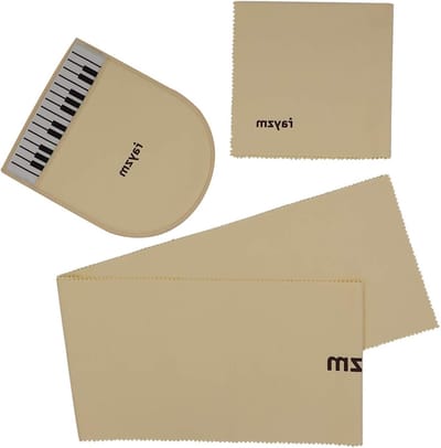 Piano Keyboard Onderhoudsset met Stofafdekking en Vochtbestendige Dubbelzijdige Toetsenbedekking voor 88 Toetsen, 3 Stuks