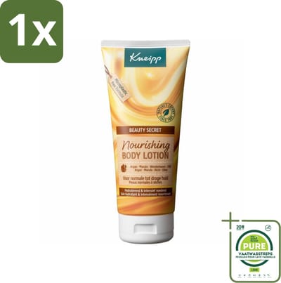 1 x Kneipp - Body lotion - Beauty Secret - Voor normale tot droge huid - 200 ml - Bodylotion - Voedende Bodylotion - Droge Huid - Normale Huid - Natuurlijke Oliën