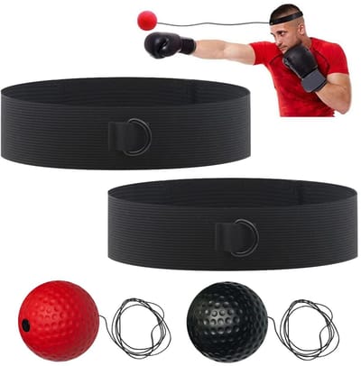 Dailygoods - Boksbal met Hoofdband voor Reflex- en Coördinatietraining