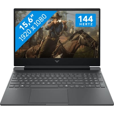 HP Victus Gaming 15-fb3970nd AMD Ryzen™ 7 260 Laptop 39,6 cm (15.6") Full HD 16 GB DDR5-SDRAM 1 TB SSD NVIDIA GeForce RTX 5050 Wi-Fi 6 (802.11ax) Windows 11 Home AI PC Zwart