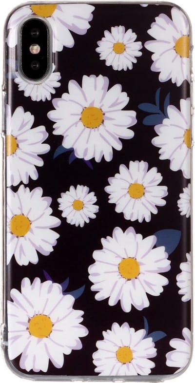 Peachy Madelief TPU hoesje geschikt voor iPhone XS Max case