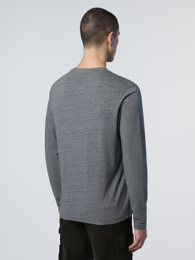 North Sails T-shirt Lange mouwen met logopatch