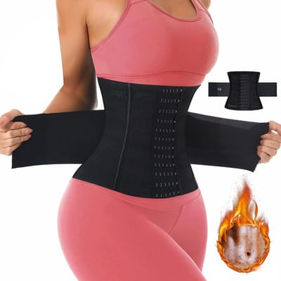Zweetband voor Taille, Trainingsriem voor Firming, Abdominale Ondersteuning, Slanker en Comfortabel voor Mannen en Vrouwen, Neopreen Taille Trainer