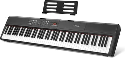 Volledig Gewogen Digitale Piano met 88 Aanslaggevoelige Toetsen voor Beginners en Thuisgebruik