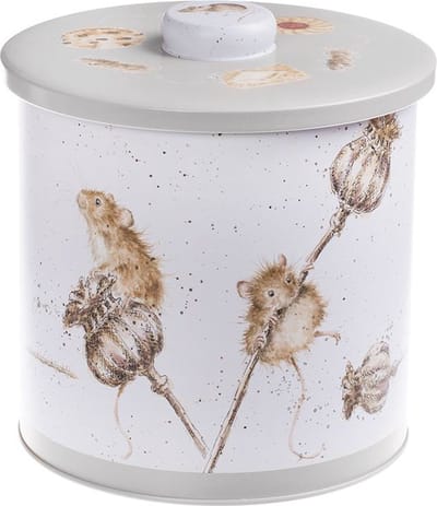 Voorraadblik - Wrendale Designs - Koektrommel Muis