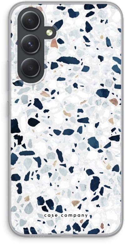 Case Company® - Hoesje geschikt voor Samsung Galaxy A54 hoesje - Terrazzo N°1 - Soft Cover Telefoonhoesje - Bescherming aan alle Kanten en Schermrand