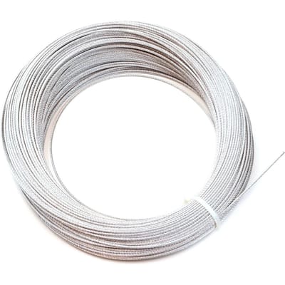 BWR5473 Câble de réparation de lève-vitre Corde d'acier 7x7 Diamètre: Longueur de 1,6 mm: 100 mètres pour lève-vitre de voiture