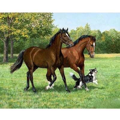 5d Diy Diamond Schilderen Kruissteek Landschap Hars Diamant Borduren Diamant Moasic Handwerken 20X30CM beige