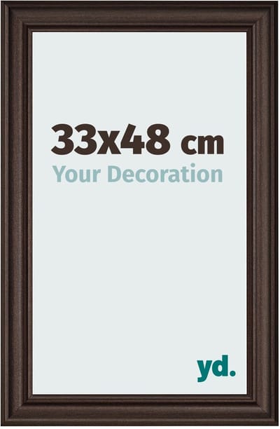 Your Decoration - Fotolijst 33x48 cm - MDF - Eiken Donker - Lazio