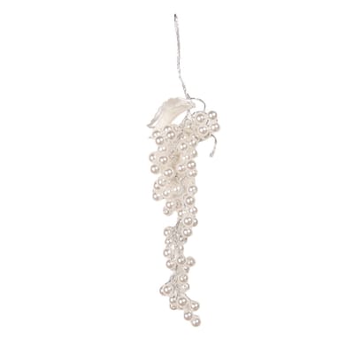 Clayre & Eef Hanger 4x2x15 cm Wit Kunststof