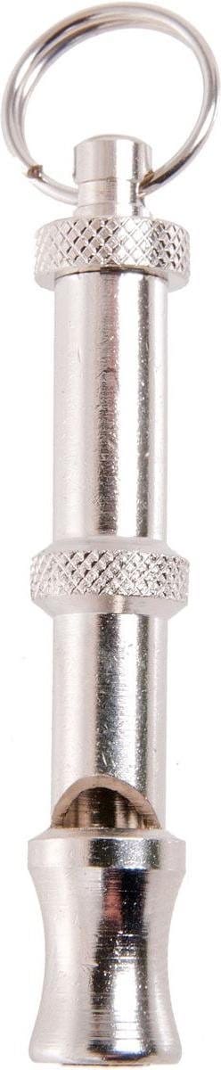 Flamingo - Hondenfluitje Hoge Frequentie - Zilver - 6 x 0.8 x 0.8 cm