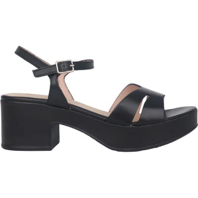 Wonders Elara - dames sandaal - Zwart - maat 35 (EU) 2 (UK)