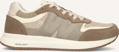 Woden Rigmor Heritage Sneakers - Dames - Beige - Maat 40