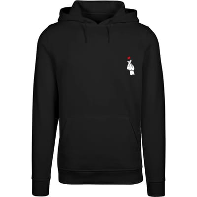 Mister Tee - Love Sign 2.0 Hoodie/trui - XS - Zwart