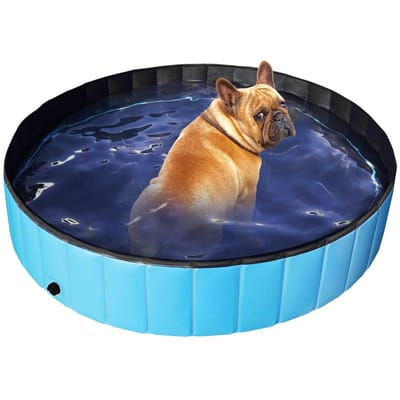 Opvouwbaar PVC Zwembad Zwembad Badkuip Kinderbad Waterplas Zwembad voor Katten en Kinderen in de Zomer 160*30cm