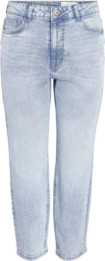 Noisy may Jeans Nmmoni Hw St Ank Jeans Az359lb New 27029555 Light Blue Denim Dames Maat - W30 X L30