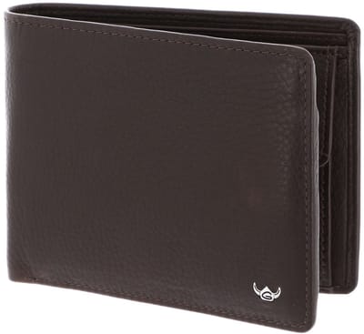 Golden Head Leren portemonnee Capri RFID Protect Scheintasche 1138 Dunkelbraun donkerbruin