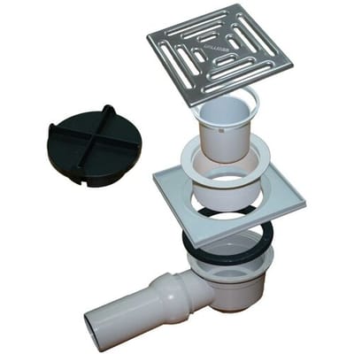 Megabad Profi Collection Drain horizontal DN40 for shower boards STDBA003