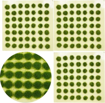 Gras Plukjes - Model Gras - Landschap Creëren - Nylon Materiaal - 147 Stuks - Groen