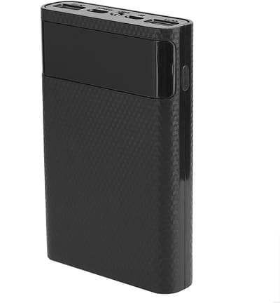Dailygoods- Batterijladerdoos Hoogwaardig ABS - Mobiele Powerbox - Draagbare Oplaadbank - Doe-het-zelf Installatie - Ondersteunt Alle Mobiele Telefoons - Lichtgewicht en Duurzaam - Powerbank