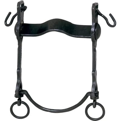 Spaans bit voor paard zonder martingale Zaldi