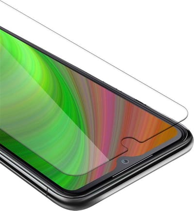 Cadorabo Screenprotector geschikt voor LG KQ51 - Pantser film Beschermende film in KRISTALHELDER Geharde (Tempered) display beschermglas in 9H hardheid met 3D Touch