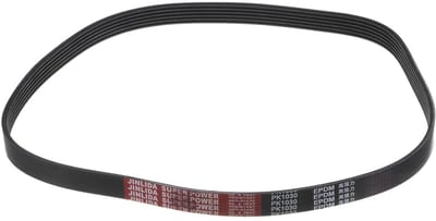 V-snaar - Poly V riem - Krachtoverbrenging - EPDM rubber - 1030 mm - Zwart