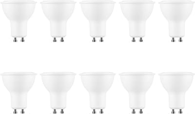 Modee GU10 LED Lamp Dimbaar 6W - 550lm - 4000K - Neutraal Wit - LED Spot - Vervangt 45W Halogeen Gloeilamp - 10 stuks