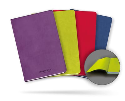 Notitieboek aurora capri a5 192blz lijn 80gr ass | 10 stuks
