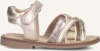 Ton & Ton Meisjes Platte sandalen - Ingrid - Rosegoud - - Platte zool - Maat 26