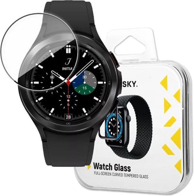 Wozinsky - Watch - Glass hybride glas voor Samsung Galaxy Watch - 4 - 40 - mm - zwart
