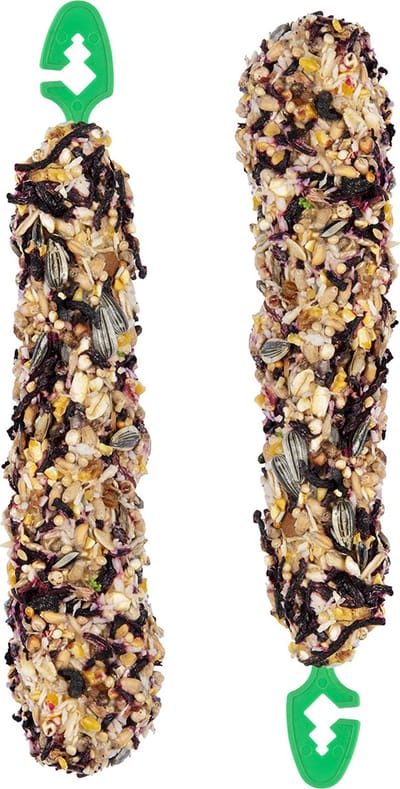 Witte Molen - Knaagdierensnack - Knaagdier - Country Knaagsticks Papaja & Hibiscus 110g - 2st