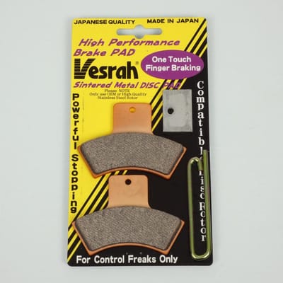 Plaquette de frein Vesrah pour Quad Polaris 325 Trail boss 2001 à 2002 AR Neuf