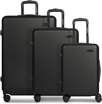 Smartbox Edition 05 4 wielen Kofferset 3-delig - Harde bagage - Combinatieslot - black