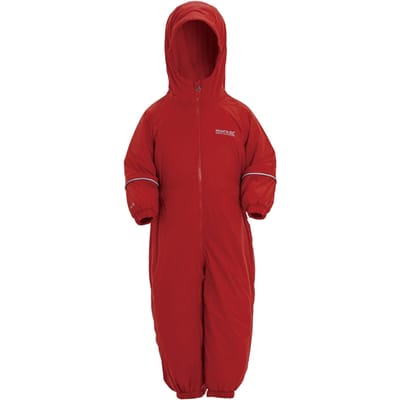 Regatta - Geweldige Outdoors Peuter Splosh III Waterbestendige Regenpak (Rood)