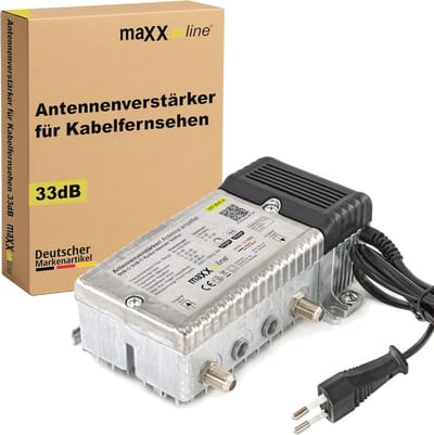 Huisaansluitversterker 1 GHz met 33 dB Versterking voor Kabeltelevisie