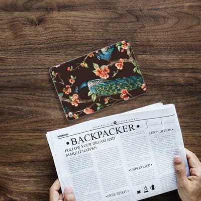 Apple iPad Mini 4 | Mini 5 (2019) Back Case Pauw met Bloemen