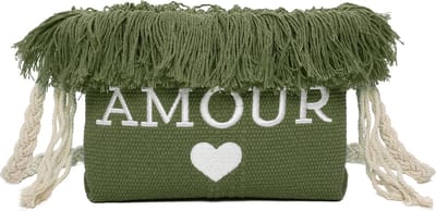 Ines Delaure - crossbodytas - amour - kaki