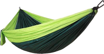 Kampeerhangmat - Reishangmat - Buiten Ontspannen - Drievoudige stiksels - 300 kg draagvermogen - One Color