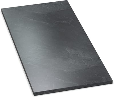 Tafelblad - Werkblad - Meubels Maken - Robuuste ABS-rand - 100x60 cm - Leisteen