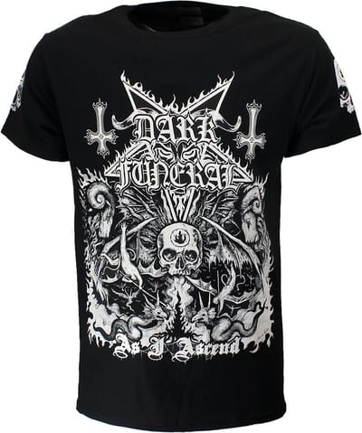 Dark Funeral As I Ascend T-Shirt - Officiële Merchandise - M