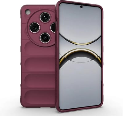 MobyDefend Hoesje - Geschikt voor Oppo Find X8 Pro - TPU Gripcase - Paars