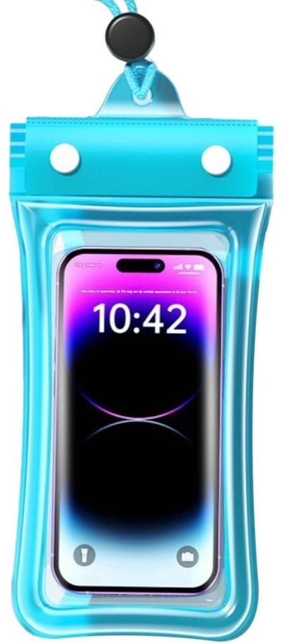 longziming -Waterdichte Telefoonhoes - Waterbestendige Smartphone Tas - Drijvende Beschermhoes - IPX8 - Helder Touchscreen Onder Water - Universele Pasvorm Voor Smartphones - Veilig Tijdens Watersport - 1 Stuk